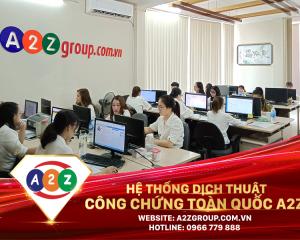 Dịch Thuật Công Chứng Tiếng Nga Tại A2Z Thành Phố Phổ Yên – Uy Tín, Nhanh Chóng, Chất Lượng